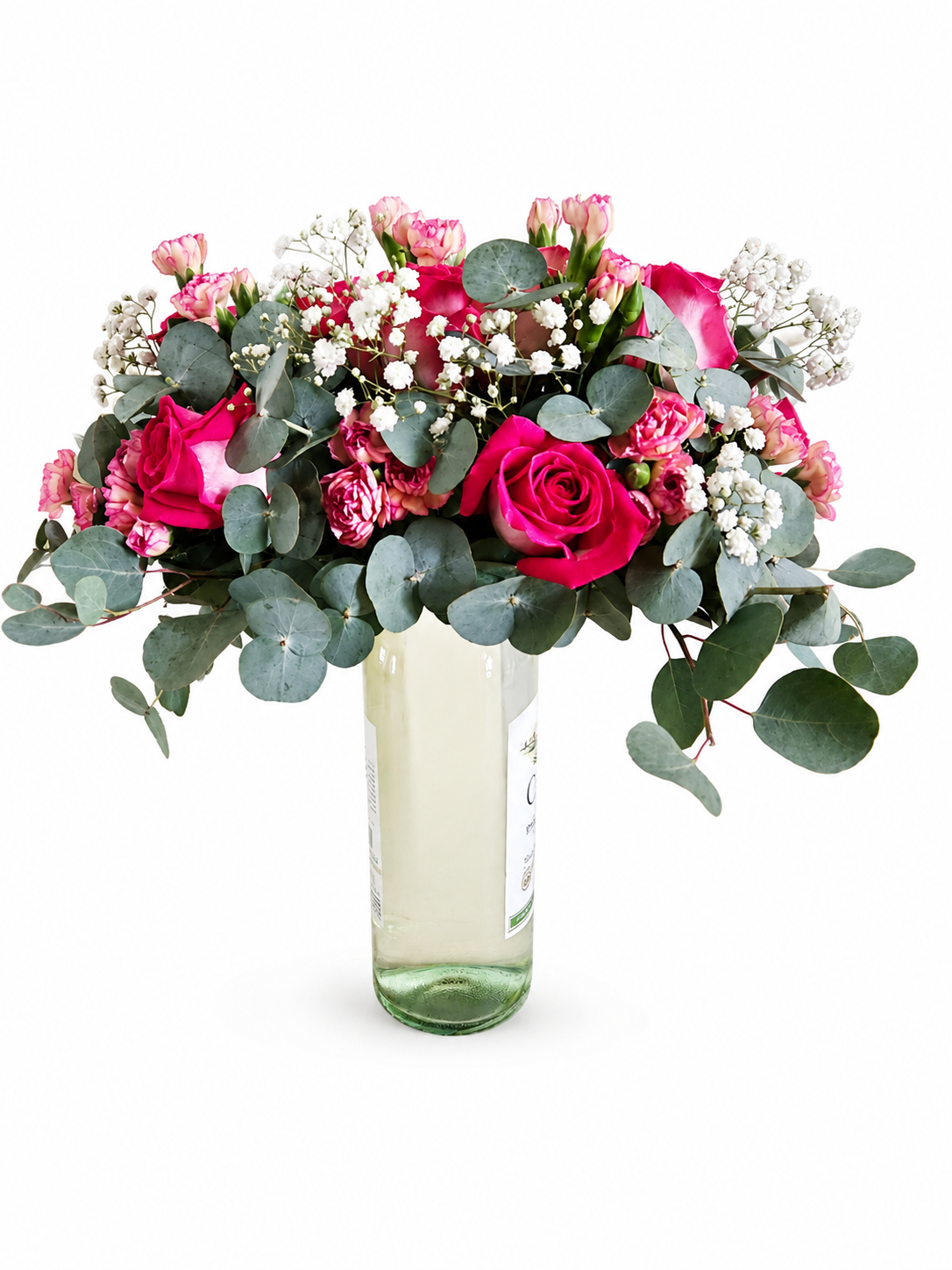 Wine Bottle Bouquet